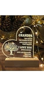 Hiipeenow Valentines Day Gifts for Girlfriend, to My Girlfriend Acrylic Engraved Night Light 15 * 19CM Presents, Birthday Anniversary Christmas Valentines Day Gifts for Girlfriend