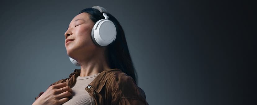 Sennheiser Momentum 4 Wireless Noise Cancelling Headphones - Bluetooth Headset for Crystal-Clear Calls with Adaptive Noise Cancellation, Over-Ear Headphones, 60h Battery Life, Folding Design, Black