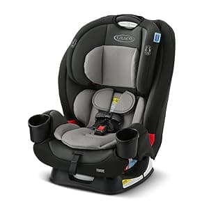 Graco TriRide 3-in-1 Convertible Car Seat - Highback Booster, Forward & Rear Facing Modes, Suitable from Newborn to Preschooler, Perfect for Long Journeys in Redmond Color