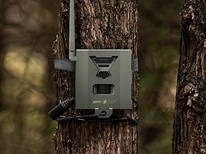 SPYPOINT Flex-M Twin Pack Cellular Trail Cameras - Best Hunting Accessories, No WiFi Needed, GPS, Night Vision, Dual-Sim LTE, IP65 Water-Resistant Game Camera, 28MP Photos, 720p Videos + Sound (2)