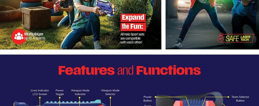 Toys for Boys Ages 8-12 Years - Teens Boys Toys Age 8-10 Years Gift - Lazer Tag Guns & Vests Laser Tag Set of 2 - Gifts for 8 9 10 11 12 13 Year Old Boy Gifts Birthday B0FQ7BKVF1