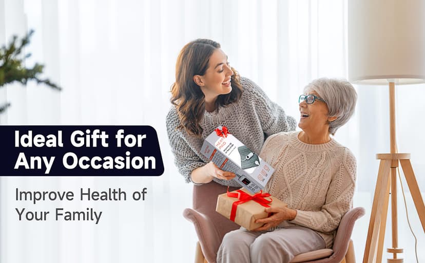 Heating Pad for Back & Period Cramps, Portable Heating Pad for Neck and Shoulders and Back with Auto Shut Off Large, Machine Washable, Christmas Gifts for Women, Men