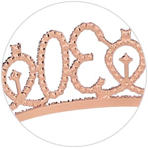 30th Birthday Sash & Tiara Kit- Happy 30th Birthday Decorations for Her 30th Gifts for Women (rose gold)