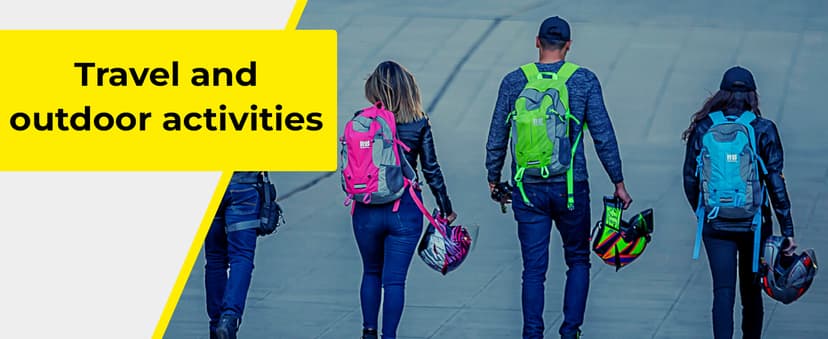 Reflective Motorcycle Backpack – Hi Viz EDC Commuter Bag for Riders, Night Travel, and Daily Use with Helmet Holder, Laptop Compartment, Ventilated Back, Urban Gear (green backpack)