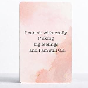 Badass Affirmation Cards - Daily Motivational and Inspirational Cards for Women