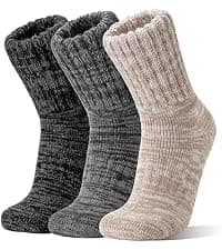 Womens Fuzzy Socks Warm Fluffy Cozy Winter Slipper Thick Fleece Heart Socks 5 Pairs B0DK1SNMFD