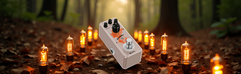 Compact Dumble-Style Overdrive Guitar Pedal - IOppWin Dumbler with Voice Dial for Crisp Bite, True Bypass, Metal Shell for Beginners - Vintage Amp Simulator with Warm Sustain
