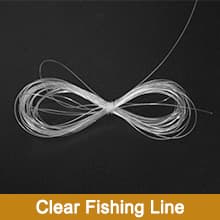 Anezus Fishing Wire for Hanging, Clear Fishing Line Invisible String Strong Monofilament Line for Hanging Decorations and Crafts