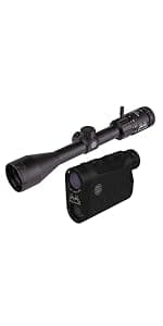 SIG SAUER Buckmasters 3-12x44mm 1" Tube Second Focal Plane/SFP/F2 Durable Shockproof Waterproof Fogproof Black Riflescope