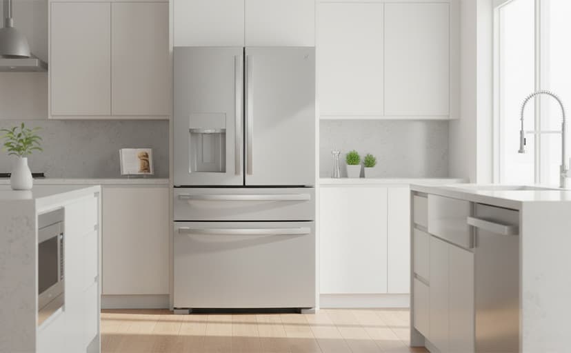 GE Profile PVD28BYNFS 36" 4-Door French Door Refrigerator with 27.6 cu. ft. Total Capacity in Fingerprint Resistant Stainless Steel