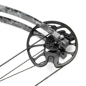Compound Bow and Arrow Set 30-70 lbs for Adult, Adjustable Hunting Compound Bow Archery with Limbs Made in USA, Right Hand, 18”-31”, up to IBO 320 fps