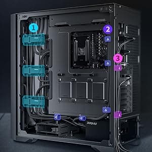 Antec Performance 1 FT, Full Tower, RTX40 Fully Compatible, Temp Display, 4 x Storm T3 PWM Fans, Type-C, Dual TG Side Panels, Removable Top Bracket, High Airflow Mesh Front Panel, E-ATX PC Gaming Case