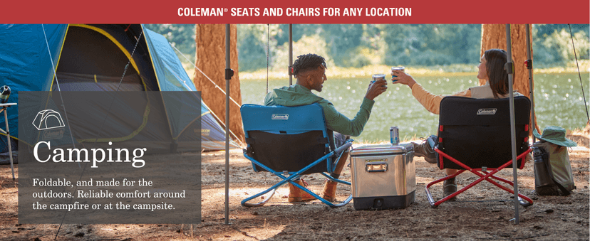 Coleman Utopia Breeze Lightweight Beach Chair with Cup Holder, Comfortable Portable Outdoor Chair with Carry Bag, Supports up to 250lbs, Great for Beach & Yard