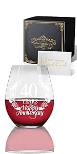 Perfectinsoy You're My Person Funny Stemless Wine Glass, Best Friend Wine Glass for Women, Perfect Birthday, Wedding, Christmas, Mother's Day Gift for Women Friend