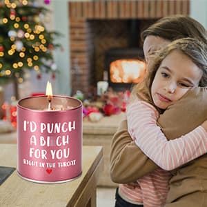 Birthday Gifts for Women,Valentines Galentines Day Gifts for Her Girlfriend,Mothers Day Gifts,Sister Gifts for Sisters,Friendship Gifts,Christmas Stocking Stuffers,Scented Candle Funny Gifts ldeas