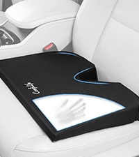 ComfiLife Premium Gel & Memory Foam Seat Cushion – Doctor Recommended Office Chair Cushion, Car Seat Cushion – Chair Cushions for Back & Sciatica Pain Relief – Seat Cushions for Office & Desk (Black)