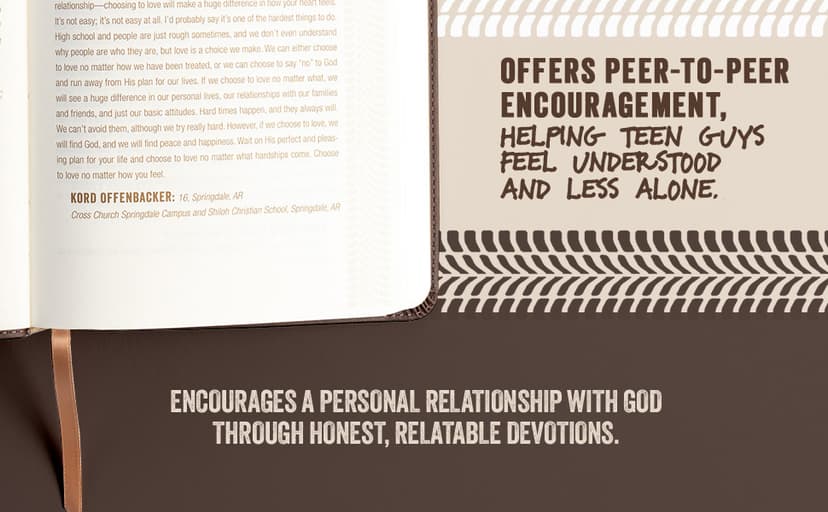 Teen to Teen: 365 Daily Devotions by Teen Guys for Teen Guys 1433687836