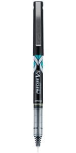 Pilot Precise V5 RT Refillable & Retractable Rollerball Pens, Extra Fine Point Pens 0.5 mm, Black, Pack of 2 - Ideal for School, Journaling & Office Writing