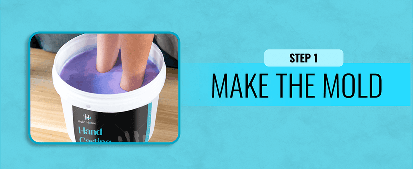 Hula Home Hand Casting Kit for Couples or Family with Mounting Plaque | Anniversary DIY Gifts Her & Him, Keepsake Sculpture Wedding Kids,