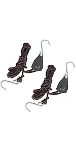 Kayak Roof Rack 2 Pairs Heavy Duty J-Bar Carrier Holder for Canoe, SUV, Cars, Truck, Surf Ski, Tie-Mount on Car Roof Top Crossbar for Trip - Includes 8 Pcs Ratchet, Set of 4