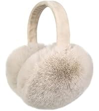 LCXSHYE Winter Ear muffs Faux Fur Warm Earmuffs Cute Foldable Outdoor Ear Warmers For Women Girls