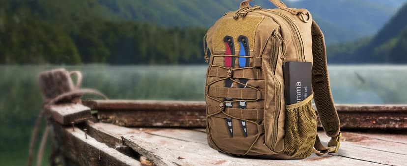 Sidomma 2 pcs Fishing Fillet Knife Set Stainless Steel 6.5 Inch Pro Fish Knife for Filleting, Fishing Gear, Fishing Tool Set, Fishing Sccessories Gifts for Men