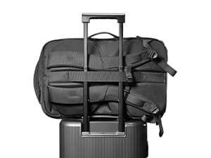 tomtoc Travel Backpack 40L, TSA Friendly Flight Approved Carry-on Luggage Hand Water-resistant Lightweight Business Rucksack, Durable Large Weekender Bag Daypack Fits 17.3 Inch Laptop, PFAS Free