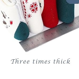 Baby Christmas socks 4 Pack 3-6 -12-18-24 months for boy girl babies Infant cotton fuzzy sock Gifts