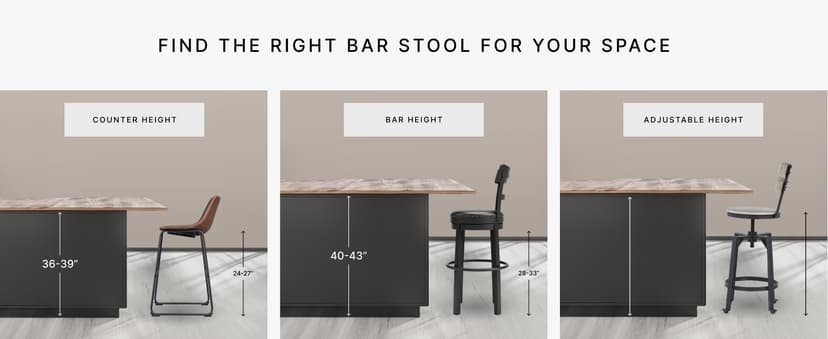 Signature Design by Ashley Gesthaven Counter Height Barstool, Set of 2, Adjustable Levelers, Solid Wood Frame, Natural/Brown