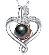 Birthday Gifts for Women Wife Pearl Necklace-Valentinees Gift for Her Grandma Mom on Christmas Day Mothers Day Wedding Gifts Anniversary