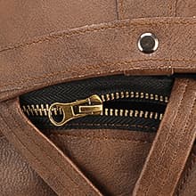 German Style Leather Motorcycle Half Helmet for Adults Men Women, DOT Approved Vintage Cap Half Face Shell Motorcycle Helmets for Cruiser Chopper+Goggles