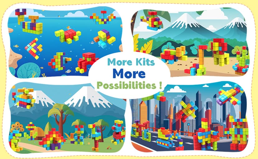 Sensory & Montessori Toys for Boys & Girls 1 2 3 Years Old, Toddler Travel Toys, Magnet Toys for Kids Birthday Gifts (12 PCS) Magnetic Building Blocks Large, 1.65 inch Stacking Cubes for Toddlers B0CHJTD1FS