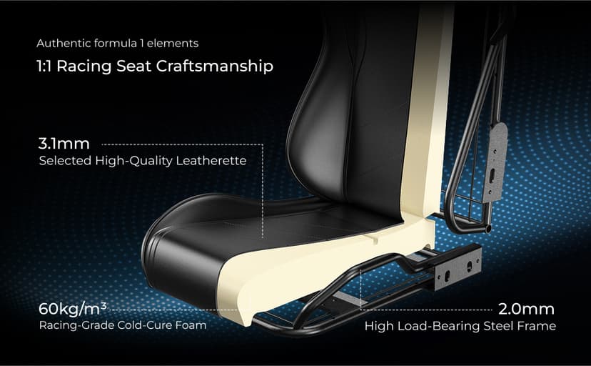 DXRacer Formula L Ergonomic Gaming Chair for Adults, Reclining Video Office Computer Chair with Lumbar Support and Headrest, Racing Style Height Adjustable (PVC Synthetic Leather, Zero)
