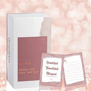 Onebttl Great Aunt Gifts from Niece, Nephew, Insulated Stainless Steel Wine Tumbler with Lid and Straw, Auntie Gifts for Mother’s Day, Birthday, Christmas, 20 oz, Rose gold, World's Greatest Great