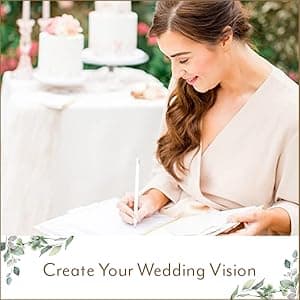 Your Perfect Day Wedding Planner Book and Organizer - Wedding Planner Book - Bridal Planning Binder with Countdown Calendar - Bride Gifts - (FLORAL)