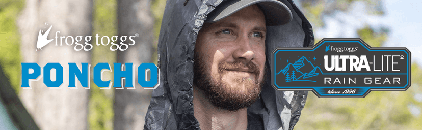 FROGG TOGGS Ultra-lite2 Waterproof, Breathable Rain Poncho, Adult and Youth Sizes