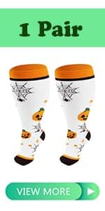 Running Athletic Nurses Work Support Travel Flight Sports Junely 3 Pairs Compression Socks for Women Knee High Stockings B09R7RT9X9