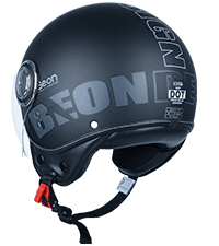 Open Face Motorcycle Helmet for Adults,DOT Approved - Moped Half Vespa Retro Helmet with Anti-Scratch Visor for Men and Women