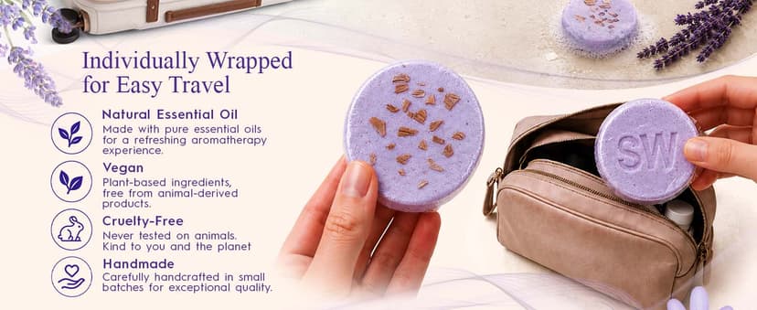 Shower Steamers Aromatherapy Birthday Gifts for Women - SWCANDY 8 Pcs Stocking Stuffers White Elephant Gifts for Adults Mom Men Teen Self Care with Natural Essential Oils Relaxation Home SPA Christmas