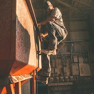 WOLVERINE Men's Rancher Waterproof Steeltoe Square Toe 10in Wellington Work Boot