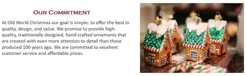 Old World Christmas Crochet Glass Blown Ornaments for Christmas Tree