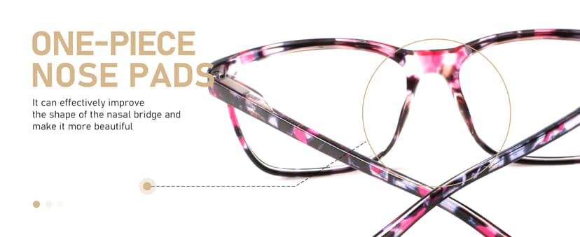SIGVAN Ladies Reading Glasses Blue Light Blocking Spring Hinge Fashion Pattern Print Eyeglasses for Women