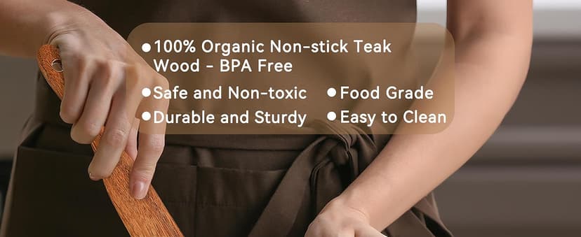 Gifts for Mom from Daughter Son, BEST MOM EVER Teak Wood Spurtle Spatula, Christmas Birthday Mother's Day Gifts, Best Mom Gift, Natural Kitchen Utensils for Sourdough Starter, Mixing, Jar Scraping