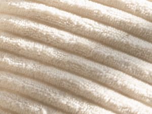 HIGOGOGO Papasan Chair Cushion with Corduroy Cover (Without Chair), 48 x 48 Inch Supportive Cushion, Overstuffed Chair Cushion,Beige
