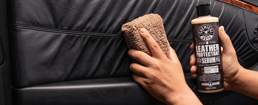 Chemical Guys SPI_111_16 Leather Protectant, Dry-to-The-Touch Serum for Car Interiors, Furniture, Apparel, Boots, and More (Works on Natural, Synthetic, Pleather, Faux Leather and More), 16 fl oz