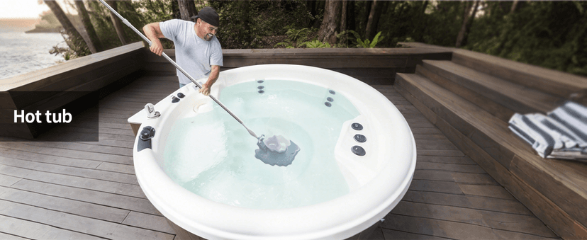 Rechargeable Pool Leaf Vacuum with Telescopic Pole, 83GPM Powerful Suction– Cordless Pool Skimmer for Inground & Above Ground Pools with 6.6Gal Leaf Catcher Bag for Heavy Debris Areas