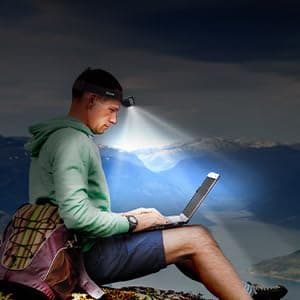 Blukar LED Headlamp Rechargeable,2000L High Lumen Super Bright Dimmable Headlight Flashlight with Motion Sensor- 8 Modes,Spotlight&Floodlight,IPX5 Waterproof for Camping,Hiking,Running,Fishing -2 Pack