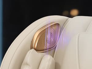2026 Massage Chair, Massage Chairs Full Body and Recliner with 10 Fixed Points, Zero Gravity, Wood Grain Leather, Foot Massage, Airbags, Lumbar Heating, Bluetooth and Control Screen (Ivory White)
