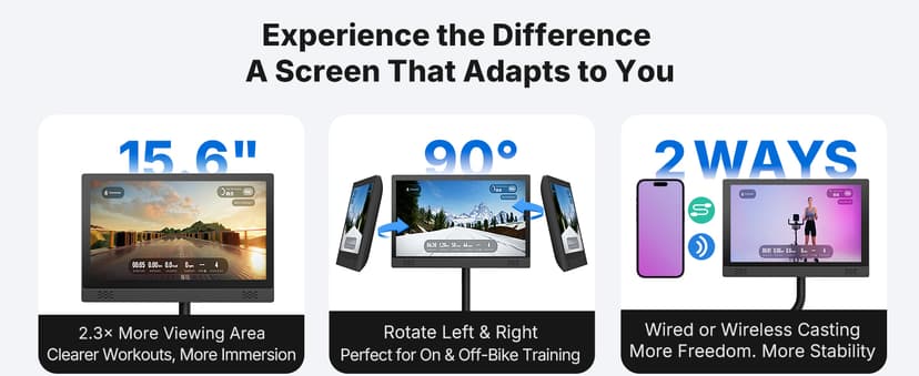 MERACH Exercise Bike, Brake Pad Stationary Bike with Exclusive App, Low Noise Indoor Cycling Bike with 300lbs Weight Capacity, Tablet Mount and Fitness Courses for Weight Loss