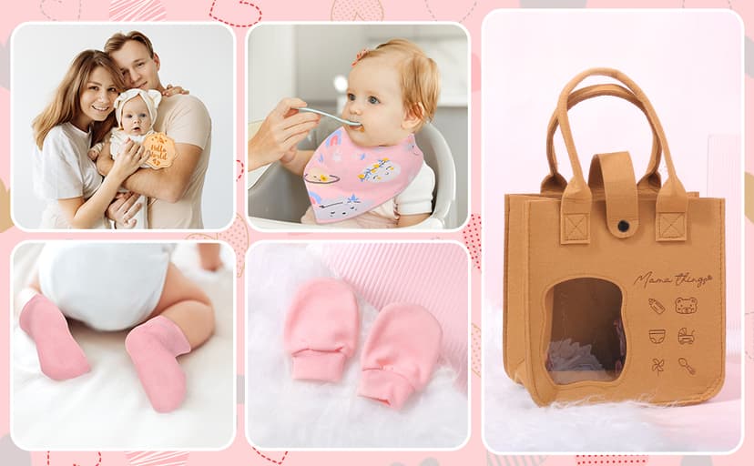 New Mom Gifts for Women, Pregnancy Gift for New Parents Gender Reveal Gifts with Mom and Dad Tumbler Set for First Time Moms